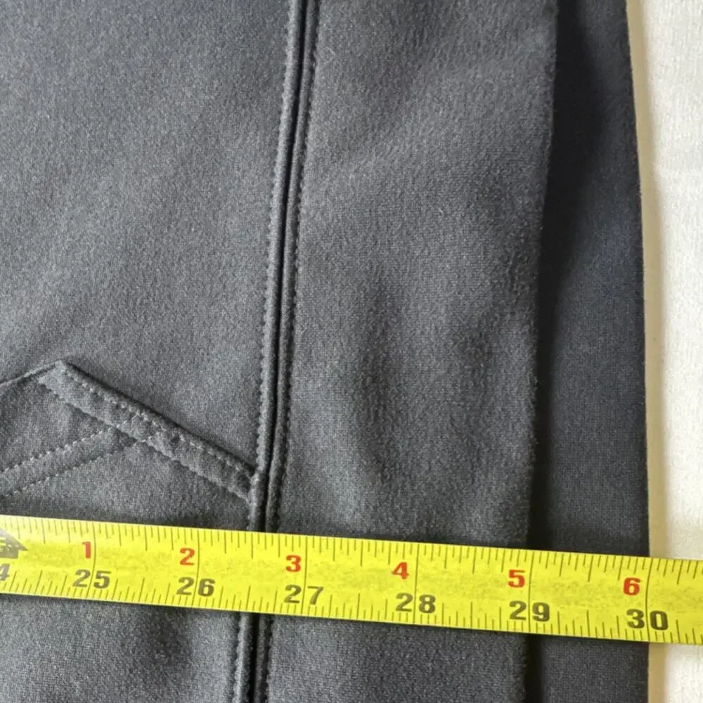 The North Face Gray Green Full Zip Hoodie Men Hooded Graphic Pockets XL